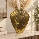 hammered-gold-metal-vase-living-room.webp