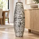silver-black-textured-floor-vase-dining-room.webp