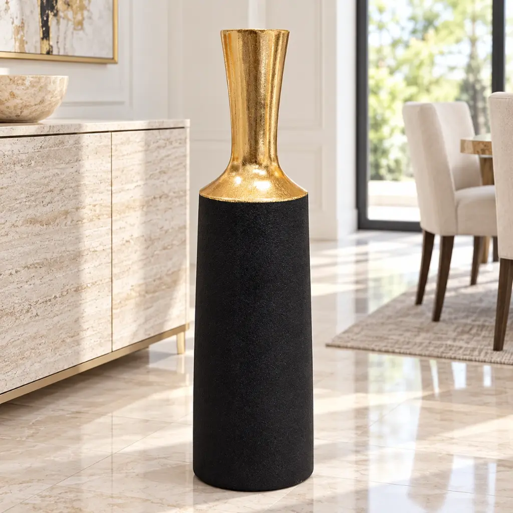 black-gold-tall-floor-vase-dining-room.webp