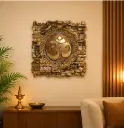 Antique Gold Om Hindu Wall Art