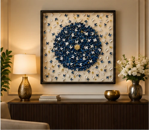 Butterfly Bloom Art 120x120