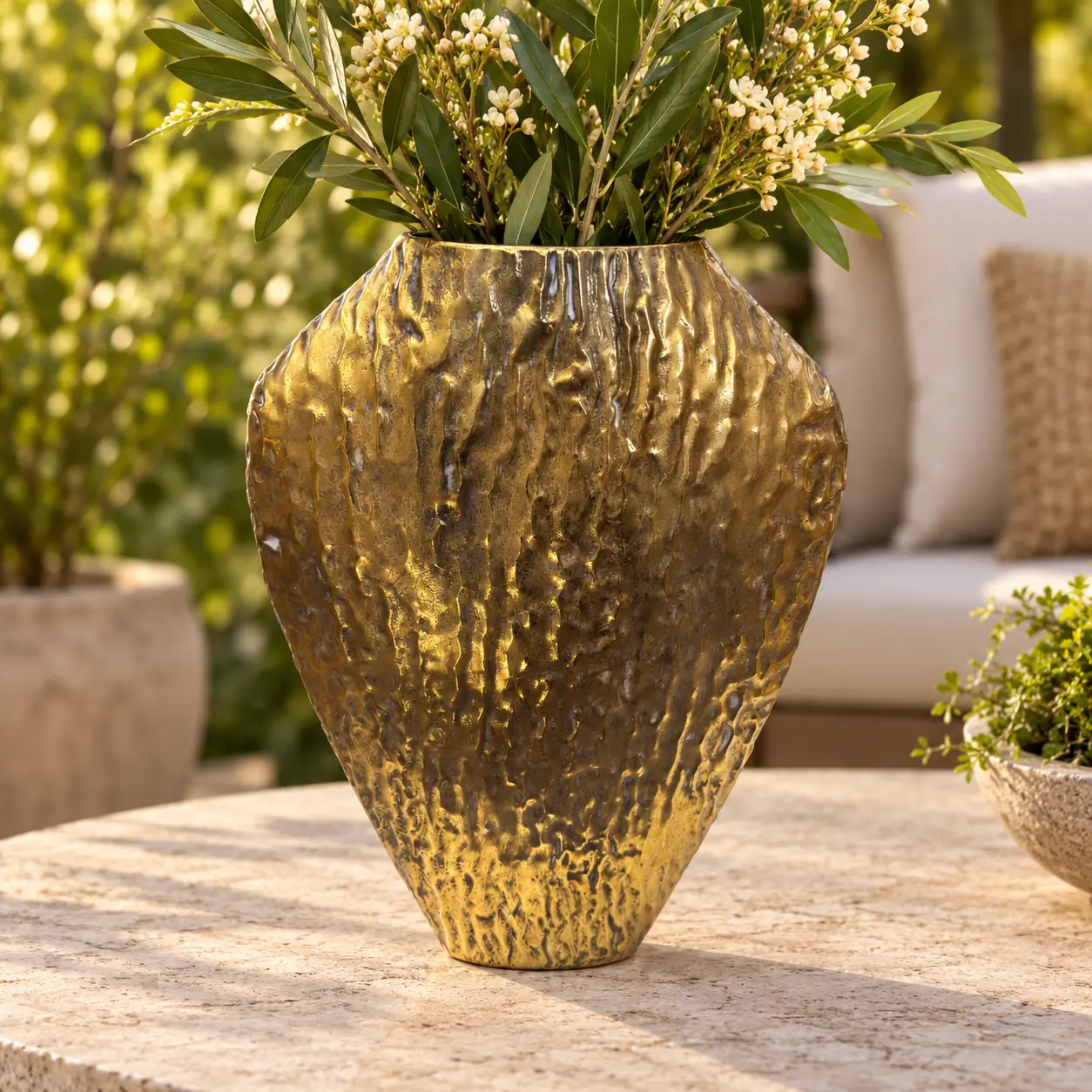 Metal Vase
